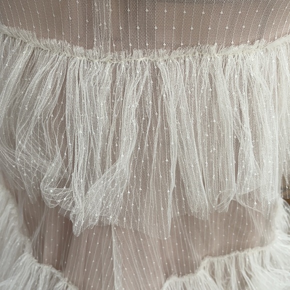 Portia & Scarlett PS2010 Tiered Ruffle 2 pc gown - Picture 8 of 9